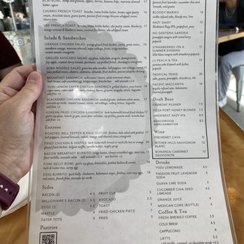 Toast Kitchen & Bakery - Menu - December 2023 - Breakfast & Brunch Near Me - Tustin, California