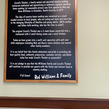 Lizard's Thicket Restaurants - the history of lizard's thicket - Southern Near Me - Columbia, South Carolina