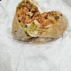 Craving Gyros - Bbq bacon chicken wrap