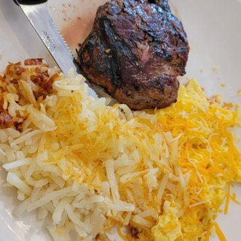 Eggsquisite Cafe - Rockwall - Steak and eggs with hasbrowns - Breakfast & Brunch Near Me - Rockwall, Texas