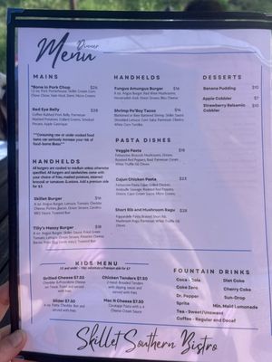 Menu photo 4 Skillet Southern Bistro Cramerton, NC