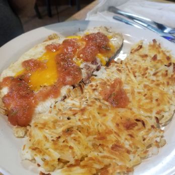 Snooty Pig Cafe - Pulled pork egg white omelette - Cafes Near Me - Highland Village, Texas
