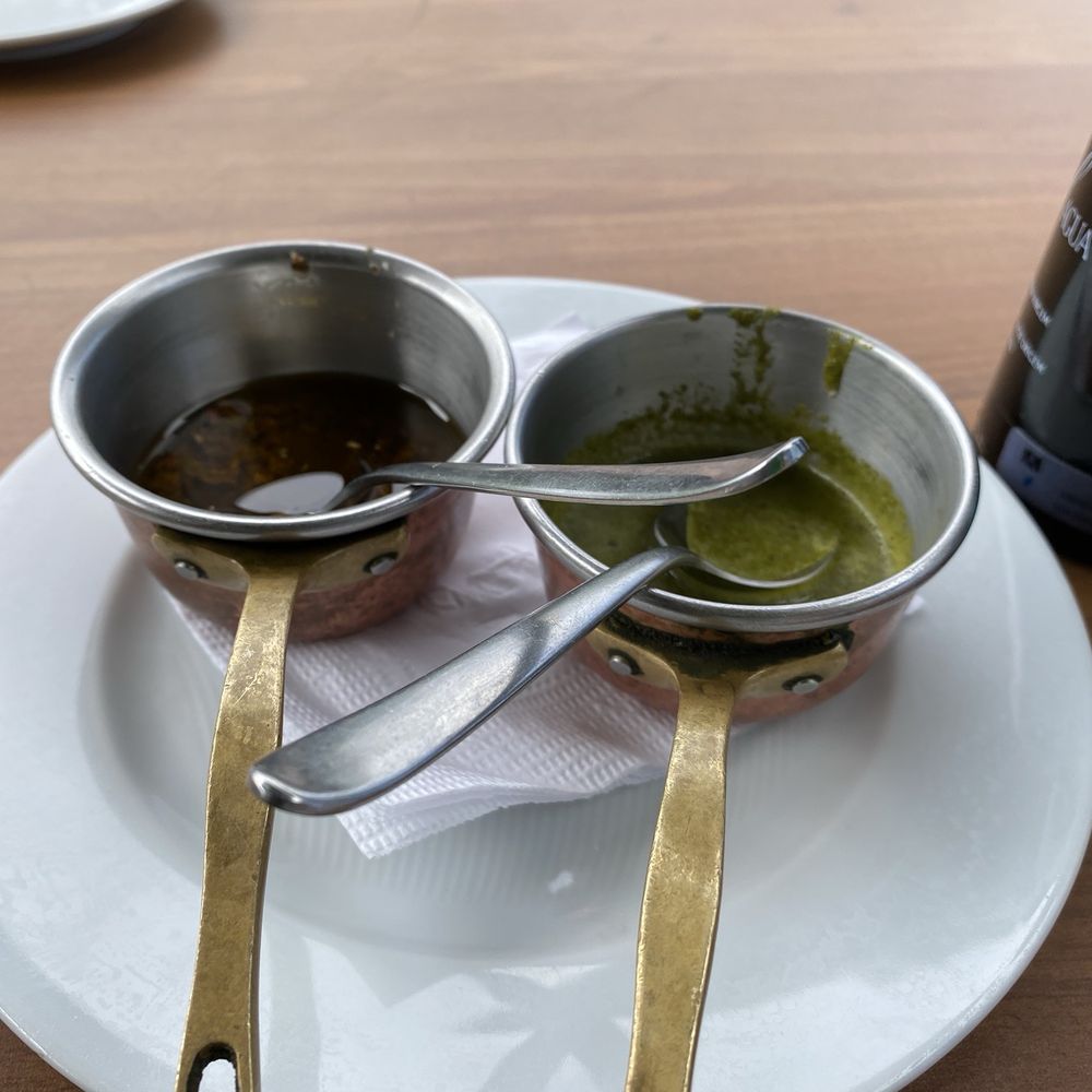 Assador Rio's - Chili oil, chimichurri - Steakhouses Near Me - Rio de Janeiro, RJ