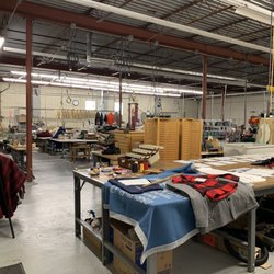 Bemidji Woolen Mills - Catch the action of handmade goods from the large sewing area attached to the side of the store