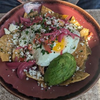 Corkfire Kitchen - Chilaquiles with Carnitas - New American Near Me - Temecula, California