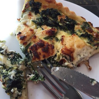 Le Cafe De Paris - Goat cheese, spinach Quiche - Coffee & Tea Near Me - Orlando, Florida Le Cafe De Paris - Goat cheese, spinach Quiche - Coffee & Tea Near Me - Orlando, Florida