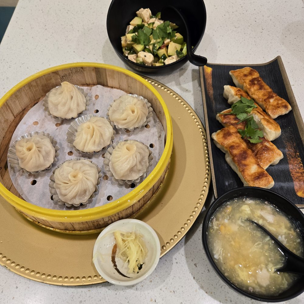 Dumpling & Dough - Szechaun avocado salad XLB Chicken corn soup - Chinese Near Me - San Carlos, California Dumpling & Dough - Szechaun avocado salad XLB Chicken corn soup - Chinese Near Me - San Carlos, California