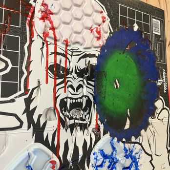 Axe Ventures LA - Bleeding target - Axe Throwing Near Me - Los Angeles, California