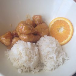 Wok Box - $12 orange chicken - not worth it. The chicken wasn't tasty at all and the dish didn't even come with that much chicken
