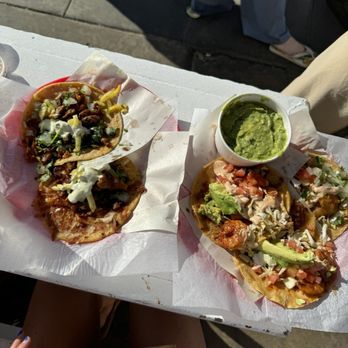 The Taco Stand - Al Pastor & Spicy Shrimp Taco - Food Stands Near Me - La Jolla, California The Taco Stand - Al Pastor & Spicy Shrimp Taco - Food Stands Near Me - La Jolla, California