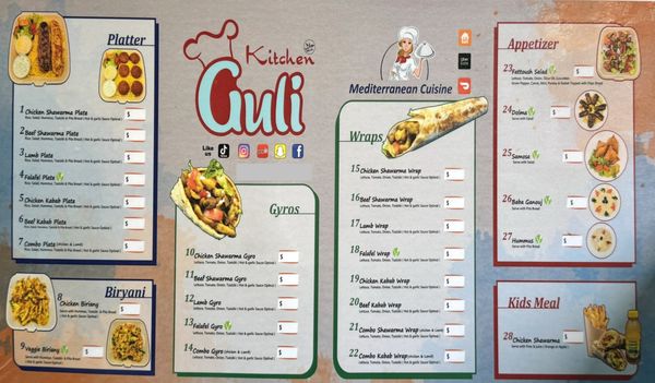 Menu photo 4 Guli Kitchen Portland, OR Menu photo 4 Guli Kitchen Portland, OR