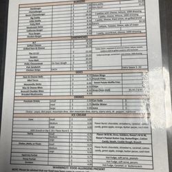Caffe Strolaga - Lunch menu