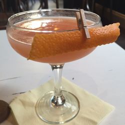 33 Cank Street - Blood Orange Rum cocktail