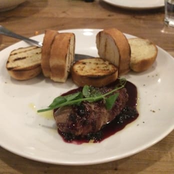 Launderette - Pate with huckleberry preserves & mini brioche - New American Near Me - Austin, Texas