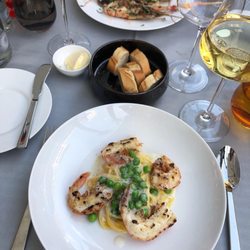 Petit Délice - Kaisergranat mit Tagliolini & frischen Erbsen