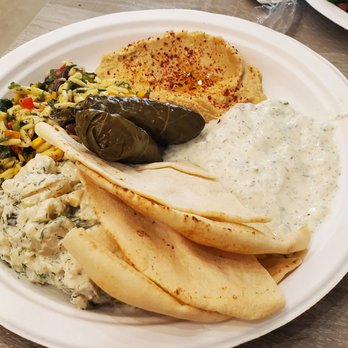 Grillers Mediterranean Kitchen - Sample plate - Mediterranean Near Me - Glendale, California