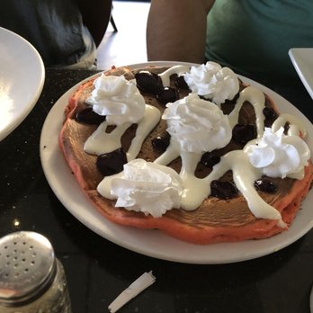 Baja Cafe on Campbell - Pancake of the day special with blueberries - Breakfast & Brunch Near Me - Tucson, Arizona Baja Cafe on Campbell - Pancake of the day special with blueberries - Breakfast & Brunch Near Me - Tucson, Arizona