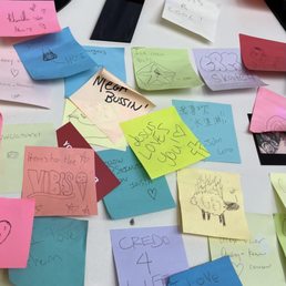 Post it wall