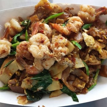 Thai 2 U - Spicy pad kee mao with shrimp. Yummy!! - Food Trucks Near Me - Spring Branch, Texas Thai 2 U - Spicy pad kee mao with shrimp. Yummy!! - Food Trucks Near Me - Spring Branch, Texas