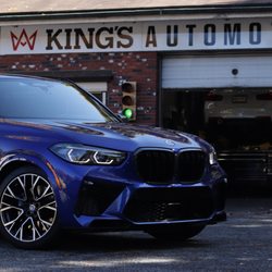 King's Automotive - 2023 BMW X5M Competition Lowered on MSS Urban