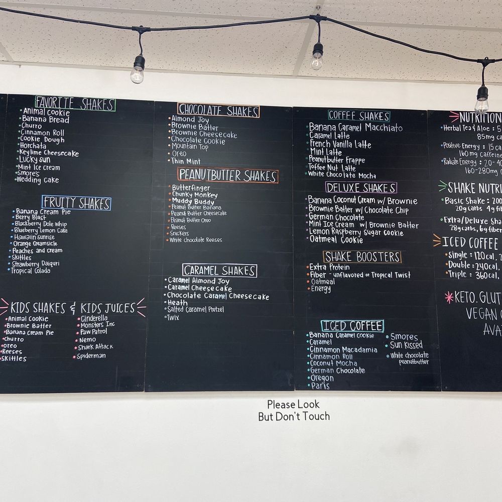 Radiate Nutrition - Menu 1 of 2 as of 10/25/2023 - Coffee & Tea Near Me - Clearfield, Utah Radiate Nutrition - Menu 1 of 2 as of 10/25/2023 - Coffee & Tea Near Me - Clearfield, Utah