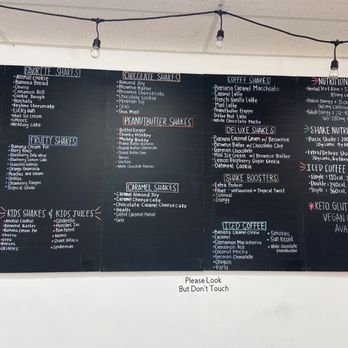 Radiate Nutrition - Menu 1 of 2 as of 10/25/2023 - Coffee & Tea Near Me - Clearfield, Utah