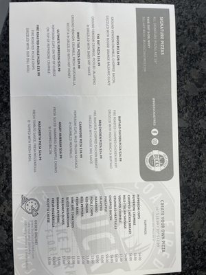 Menu photo 3 Bucks Coal Fired Pizza North Palm Beach, FL Menu photo 3 Bucks Coal Fired Pizza North Palm Beach, FL