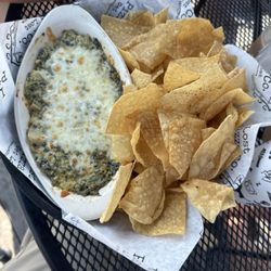 Lost Pizza - Oxford - Spinach artichoke dip