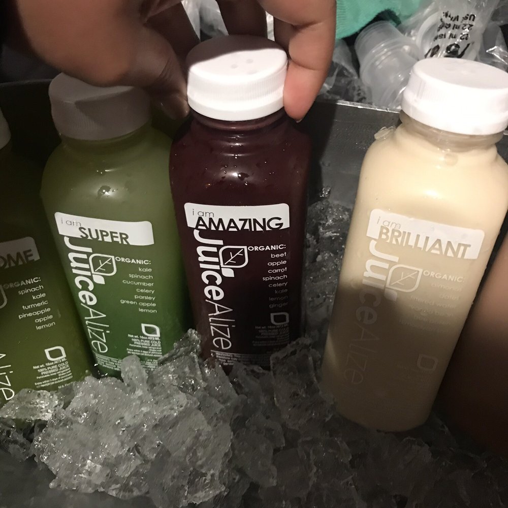 JuiceAlize - 16 oz. I Am Amazing Juice 16 oz. I Am Super Juice 16 oz. I Am Brilliant Almond Mylk - Juice Bars & Smoothies Near Me - San Jose, California JuiceAlize - 16 oz. I Am Amazing Juice 16 oz. I Am Super Juice 16 oz. I Am Brilliant Almond Mylk - Juice Bars & Smoothies Near Me - San Jose, California