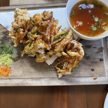 Iyasare - Tempura- first one in that section. DELICIOUS. It's so good especially when you eat if fresh and hot - Japanese Near Me - Berkeley, California