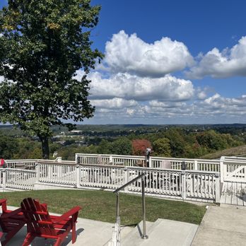Georgetown Tavern on the Hill - Extended patio area with spectacular views! - Wineries Near Me - Cambridge, Ohio