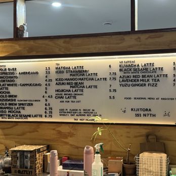 KIJITORA - Menu 11/25 - Cafes Near Me - New York, New York KIJITORA - Menu 11/25 - Cafes Near Me - New York, New York
