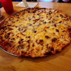 River City Brew Works - Pepperoni & Sausage Pizza