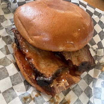 Moe's Original BBQ - Saturday special - brisket sandwich - Barbeque Near Me - Bangor, Maine Moe's Original BBQ - Saturday special - brisket sandwich - Barbeque Near Me - Bangor, Maine