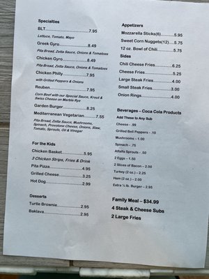Menu photo 1 Belly Busters Restaurant Deland, FL Menu photo 1 Belly Busters Restaurant Deland, FL