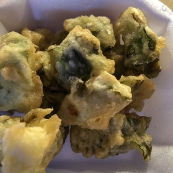 JINYA Ramen Bar - Murray - Brussels Sprouts Tempura - tasty but needed sauce - Ramen Near Me - Murray, Utah