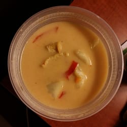 Village of Thai - This is the "red veggie curry" it was clearly the watered down remains of what they had for the day. :(