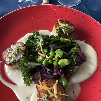 Pamplemousse Grille - Scallop entree - New American Near Me - Solana Beach, California