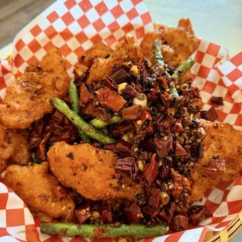 Szechuan Impression - S9.Crispy Spicy Fish The batter was pretty heavy, and even with all the seasoning and spice, the fish itself seemed to lack flavor. - Chinese Near Me - Federal Way, Washington Szechuan Impression - S9.Crispy Spicy Fish The batter was pretty heavy, and even with all the seasoning and spice, the fish itself seemed to lack flavor. - Chinese Near Me - Federal Way, Washington