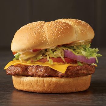 Checkers - Our seasoned cheeseburger loaded with all the fixins. - Burgers Near Me - Waukegan, Illinois Checkers - Our seasoned cheeseburger loaded with all the fixins. - Burgers Near Me - Waukegan, Illinois
