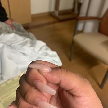 Happy Nails and Spa - Bulky, uneven, horrible shape, painful and now my fingers are swollen too. - Day Spas Near Me - Huntington Beach, California Happy Nails and Spa - Bulky, uneven, horrible shape, painful and now my fingers are swollen too. - Day Spas Near Me - Huntington Beach, California