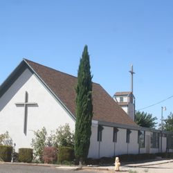 Littlerock Community Church - East side of the church