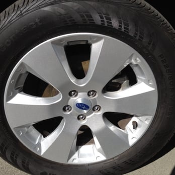 The Paint Doctor - Full wheel after repair - Body Shops Near Me The Paint Doctor - Full wheel after repair - Body Shops Near Me