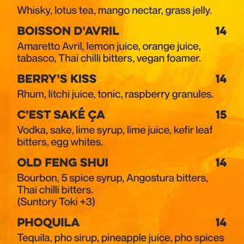 La Belle Tonki - Menu - Asian Fusion Near Me - Montreal, Quebec