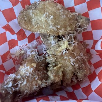 Krazy Katsu - Garlic Parmesan wings. - Sandwiches Near Me - San Antonio, Texas Krazy Katsu - Garlic Parmesan wings. - Sandwiches Near Me - San Antonio, Texas