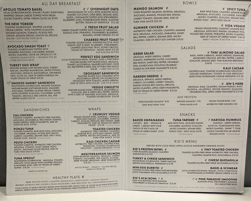 Menu photo 5 Pura Vida Miami New York, NY Menu photo 5 Pura Vida Miami New York, NY