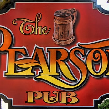 The Pearson Pub - the sign for the pearson pub - British Near Me - Whitby, Ontario