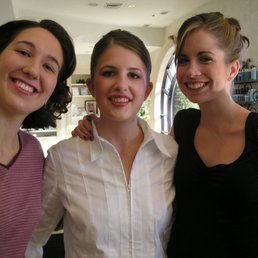 Daughter & 2 maids of honor getting Cheryl treatment many moons ago