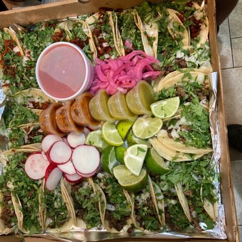Taqueria Azteca - a box of mexican food - Food Trucks Near Me - Tulsa, Oklahoma Taqueria Azteca - a box of mexican food - Food Trucks Near Me - Tulsa, Oklahoma