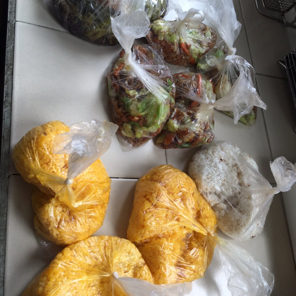 Horrible take out presentation... Looked like a turo turo take out Horrible take out presentation... Looked like a turo turo take out